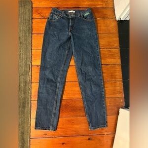 Levis Ohio University Straight Leg Jeans Dark Wash Size 4